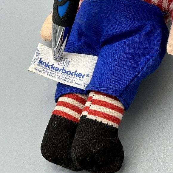 Vtg Knickerbocker Raggedy Andy and Raggedy Anne 6.5” Dolls Cloth Rag Doll Toys - Picture 7 of 12